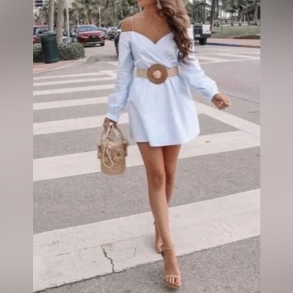 NWT Revolve x Superdown Leia Off Shoulder Dress